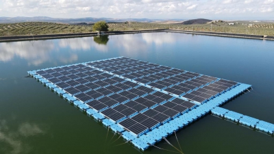  Castillo de Canena tendrá la mayor planta solar fotovoltaica flotante 