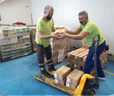  La Gran Recogida se aprovisiona en Jaén con 63 toneladas de alimentos 