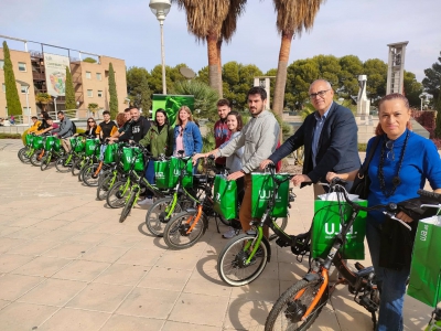  La UJA entrega 20 bicicletas eléctricas por una movilidad sostenible 