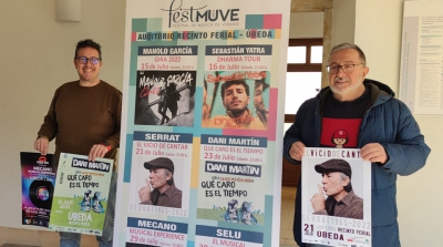  Dani Martín y Serrat estarán en el Festival de Música de Verano de Úbeda 