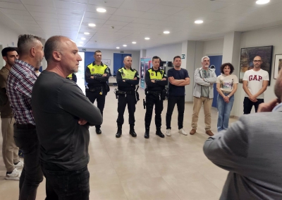  El Colegio de Enfermería forma a policías locales de Jaén 