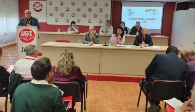  UGT eleva a seis los fallecidos en accidente laboral en Jaén este año 