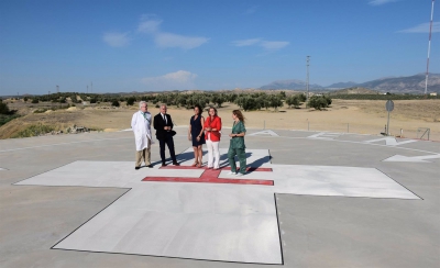  Ultiman la puesta en servicio del nuevo helipuerto del Hospital de Jaén 