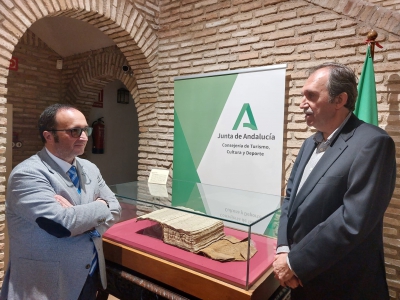  El Archivo Histórico expone una escritura notarial firmada por Cervantes 
