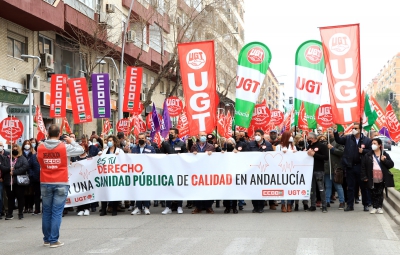  Jaén se suma a las manifestaciones por la Sanidad 