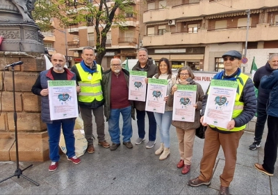  Una marcha se moviliza a pie desde Linares a Jaén por la sanidad pública 