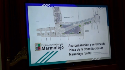  Presentada la reforma integral de la Plaza de la Constitución de Marmolejo 