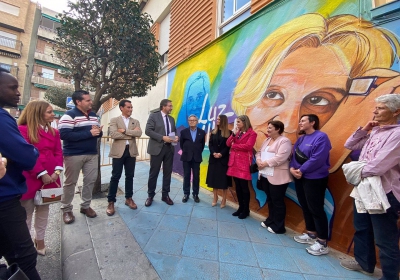  La UJA dedica un mural a la investigadora Luz de Ulierte Vázquez 