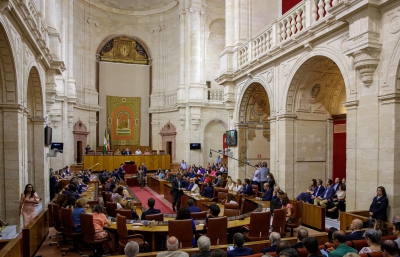  La duodécima Legislatura andaluza echa a andar con la mayoría del PP 