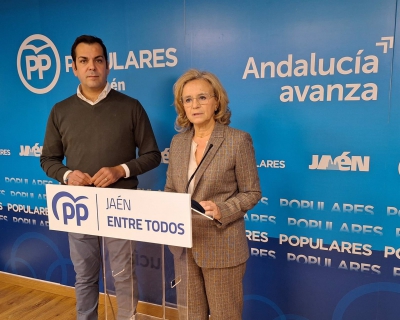  María Luisa del Moral y Juan Diego Requena, portavoces del PP del Congreso 