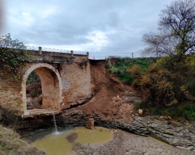  Las obras en el puente de La Laguna siguen sin la autorización de la CHG 