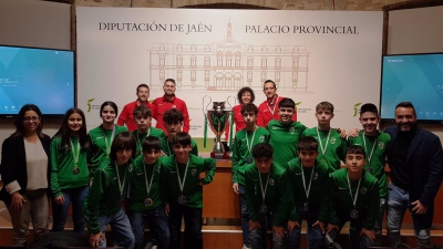  La Diputación recibe a los campeones andaluces de fútbol sala 
