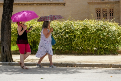  Activado el aviso amarillo en Jaén por máximas de hasta 39 grados 