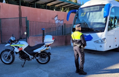  La DGT denuncia a 25 vehículos de transporte escolar en Jaén 