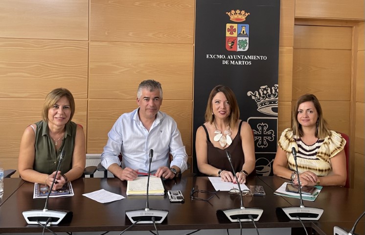  Reunión entre el alcalde de Martos y Asem para planificar campañas 