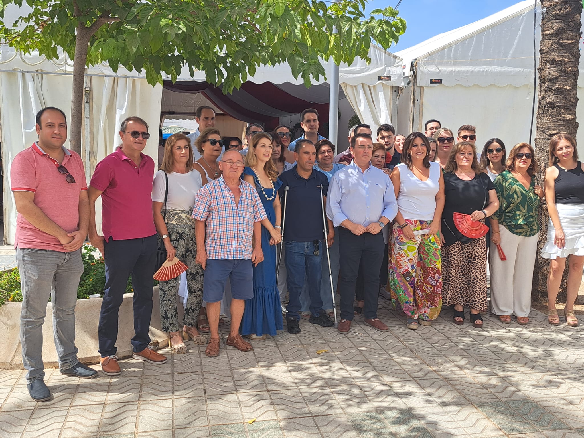  Líderes socialistas en Andújar 