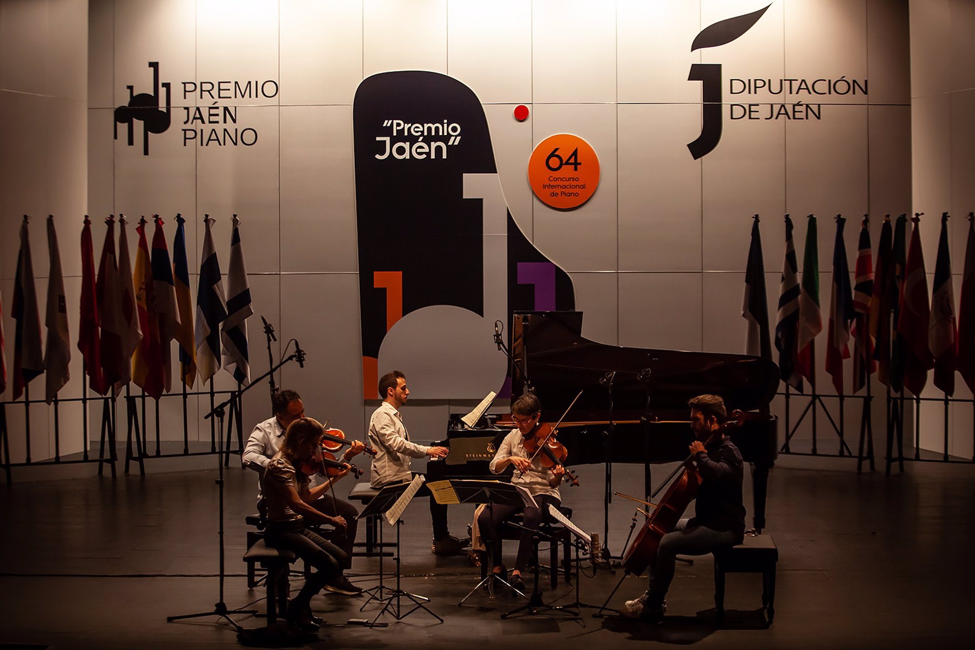  La prueba con el Cuarteto Bretón, protagonista del Premio Jaén de Piano 